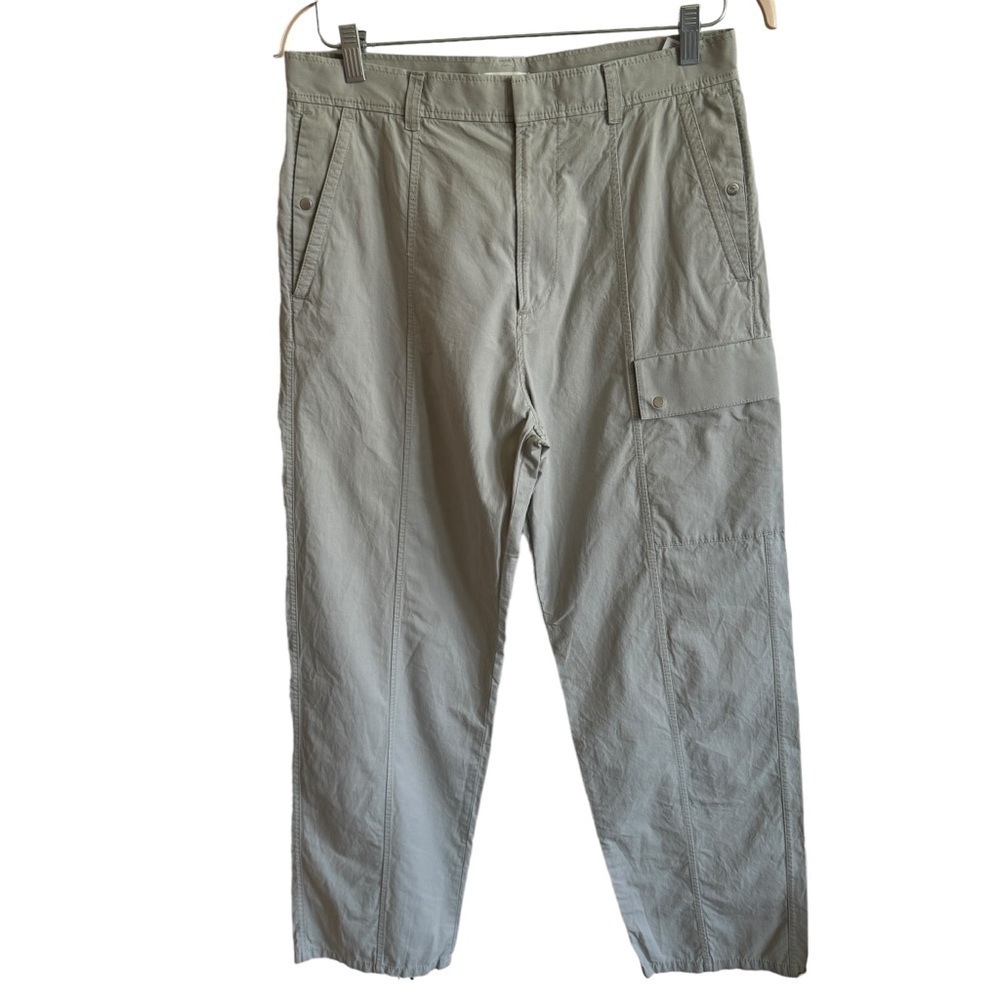 COS Light Gray Cargo Utility Pants, Size 10R